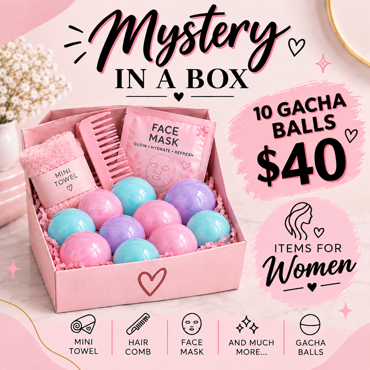 10 Gacha Balls