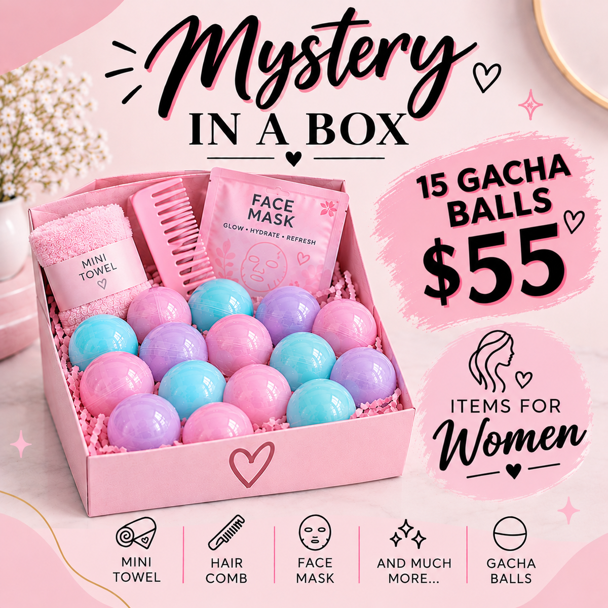 15 Gacha Balls